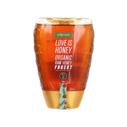 CITYSUPER organic raw forest honey squeeze container, 250g, amber honey in plastic jar