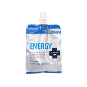 Energy jelly drink pouch with white cap, blue front and bold ENERGY label
