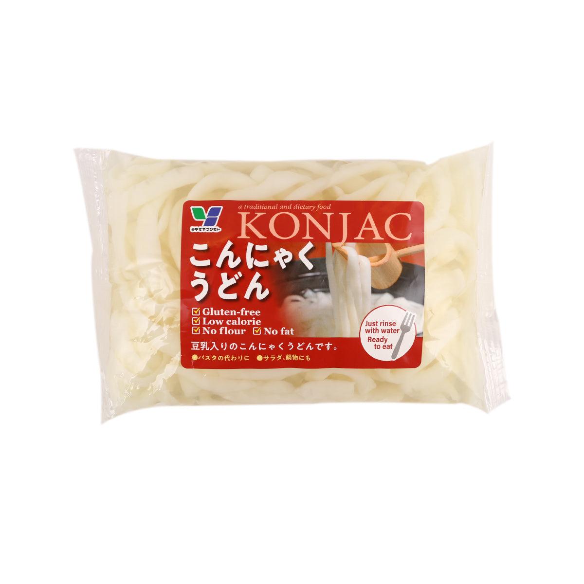 MIYUKIYA FUJIMOTO Konjac udon noodle pack, 180g sealed pouch