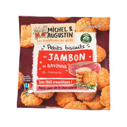 MICHEL & AUGUSTIN savory biscuit package with jambon and rosemary, 90g