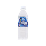 HINO ASO natural mineral water bottle, 500mL, front label