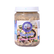 UPISCATURI jar of natural mini clams (vongole), sealed white lid