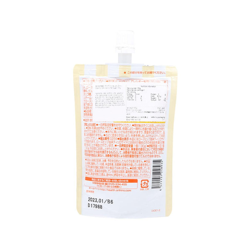 ORIHIRO Konjac Jelly Drink - Grapefruit (Zero Calorie, Fat, Sugar)  (130g)