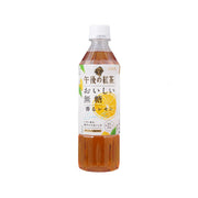 KIRIN sugar-free lemon tea bottle, 500 mL, amber liquid, front label