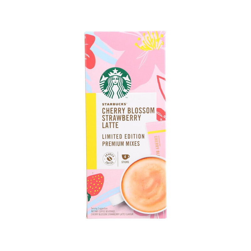 STARBUCKS Starbucks® Cherry Blossom Strawberry Flavor Latte Instant Coffee Mix  (4 x 24g)