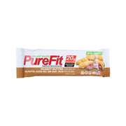 PUREFIT peanut butter crunch protein bar wrapper, plant-based 20g protein