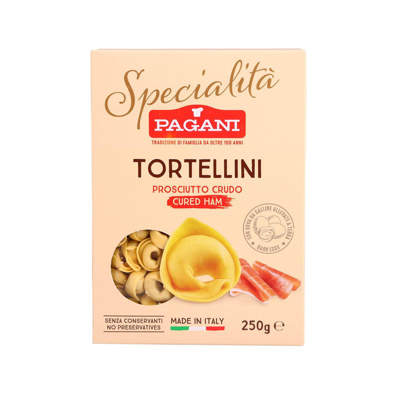 PAGANI Tortellini with Cured Ham, 250g – Italian Delight