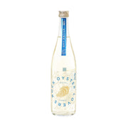 KARIHO Junmai sake bottle 720 mL, clear glass, blue label