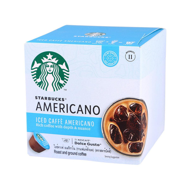 NESCAFE DOLCE GUSTO Starbucks® Iced Caffe Americano Coffee Capsules  (66g)