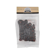 FULIN brown sugar tapioca ball pouch with dark brown chewy balls, 6 x 50 g