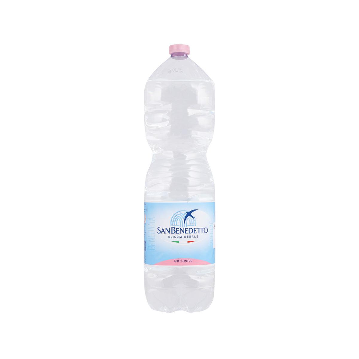 SAN BENEDETTO still natural mineral water bottle, 2L, front label
