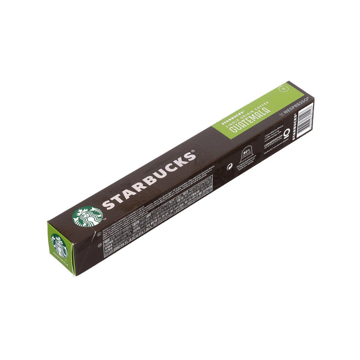 STARBUCKS coffee capsule pack, Guatemala single-origin, 52 g, brown box