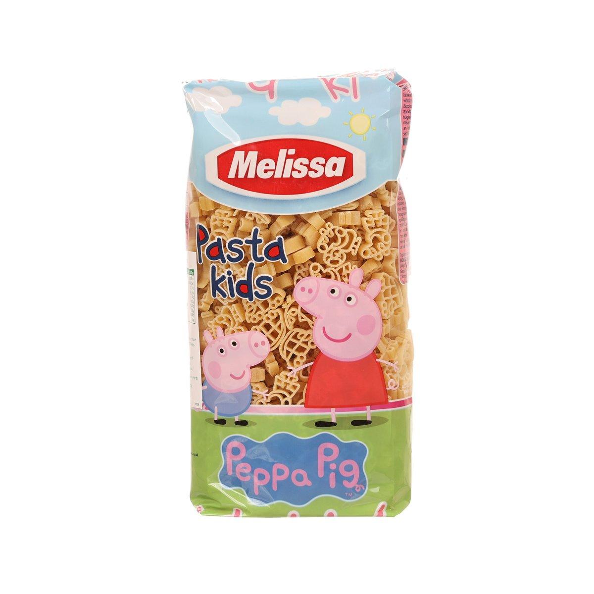 Kids pasta bag with Peppa Pig graphics, MELISSA brand, 500g