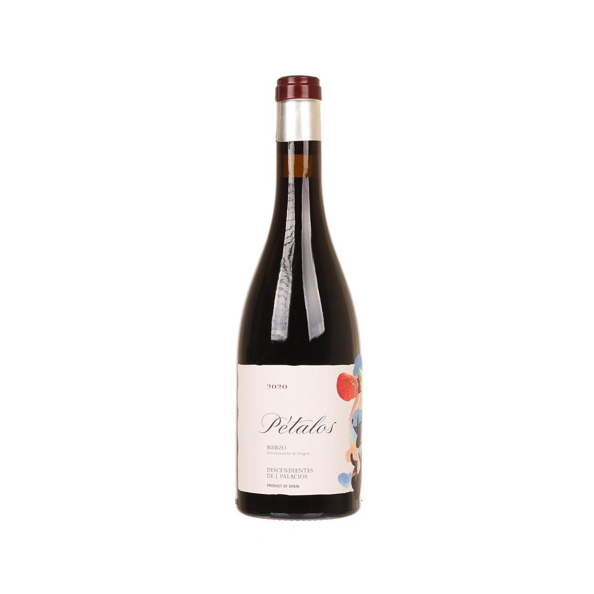 DESCENDIENTES DE JOSE PALACIOS Pétalos 2022 red wine bottle, 750mL