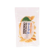 Salted rice crackers, 35g pouch with crackers visible