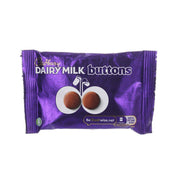 CADBURY Dairy Milk buttons milk chocolate pouch with purple wrapper and button graphics