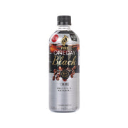 Kirin Coffee Fire One Day black coffee bottle, 600 mL, clear bottle with black cap