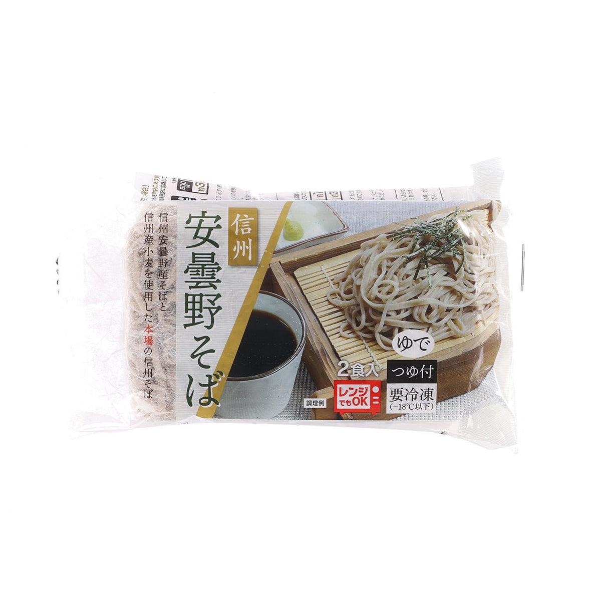 SHINETSU soba noodle with sauce pack, bundled dry noodles and sauce sachet
