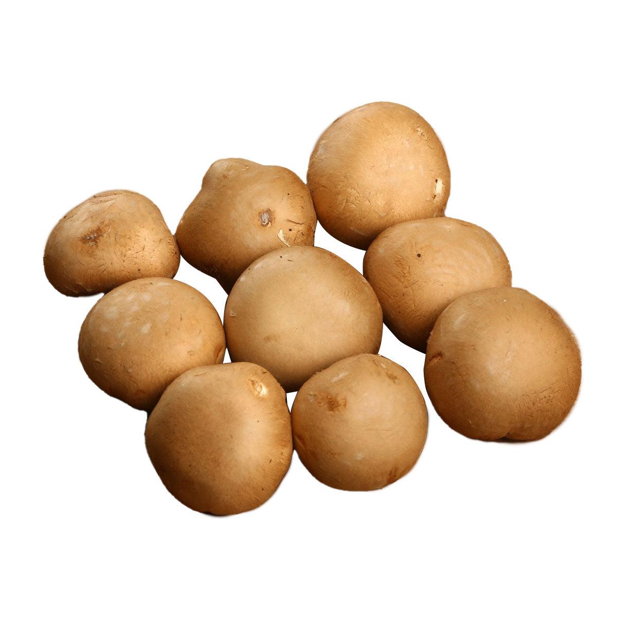 Organic crimini mushrooms (200g), whole