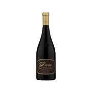 DIORA Pinot Noir wine bottle with gold foil cap and front label