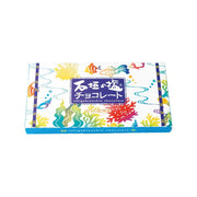 ROYCE' sea salt chocolate in illustrated foil package