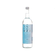 TYROL WATER 1L glass bottle with blue front label and metal screw cap