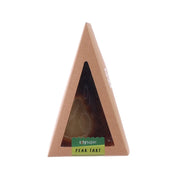 CITYSUPER pear tart triangular box with green label