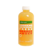 Orange juice bottle (750 mL) with CITYSUPER front label
