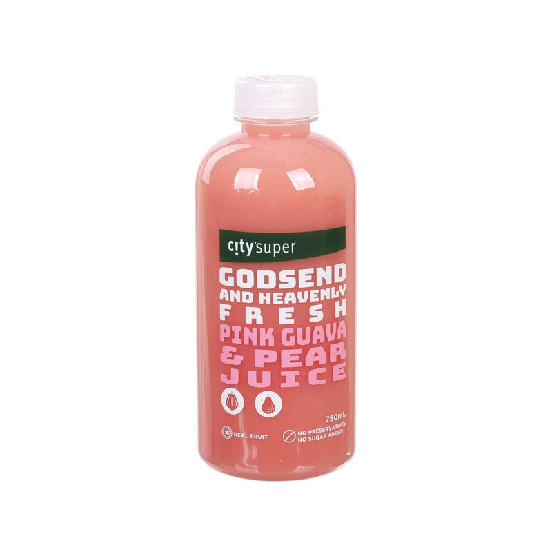 CITYSUPER Pink Guava & Pear Juice  (750mL)