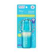 BIORE UV Aqua Protect mist bottle, teal pump sprayer (60 mL)