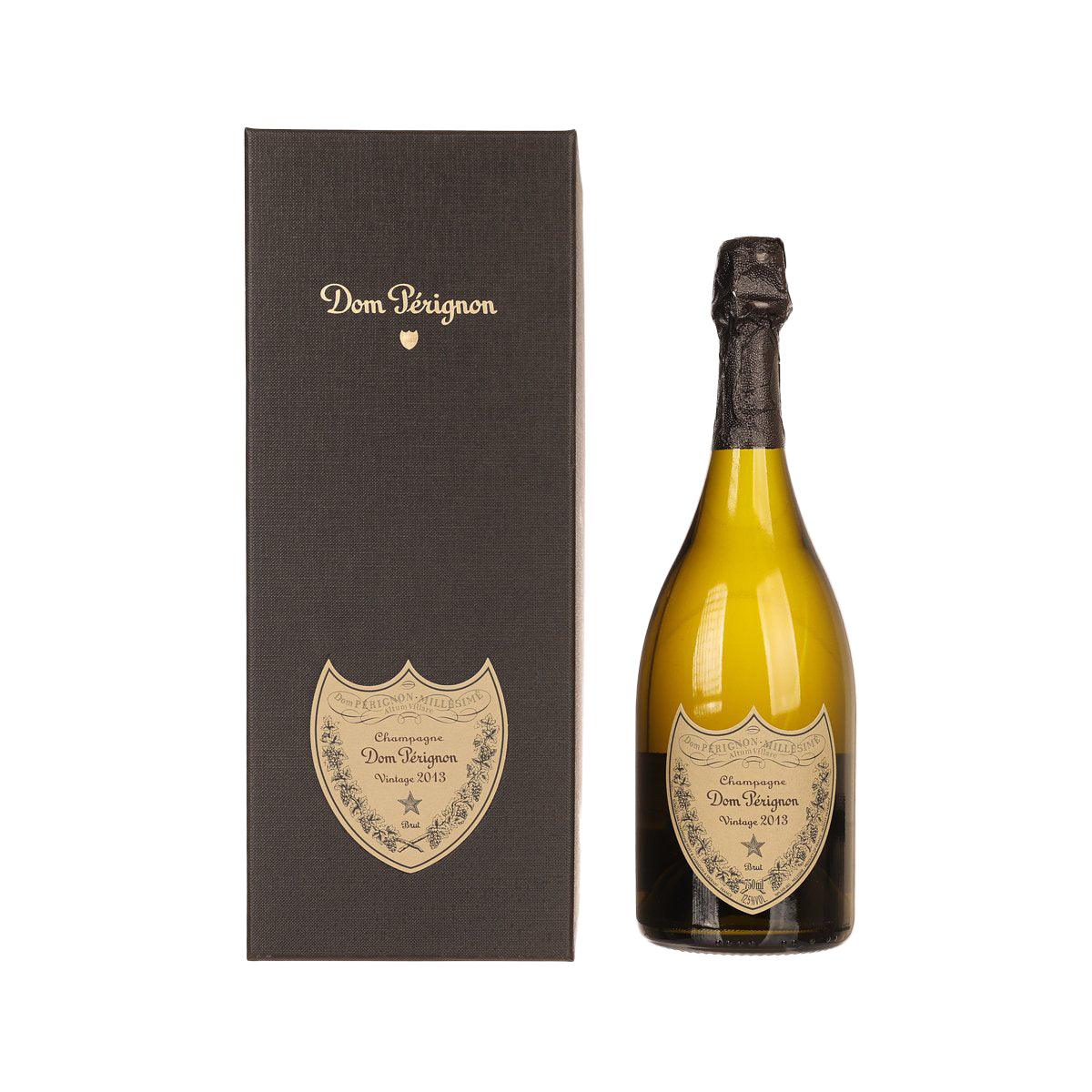Dom Pérignon Vintage 2015 champagne bottle with presentation box
