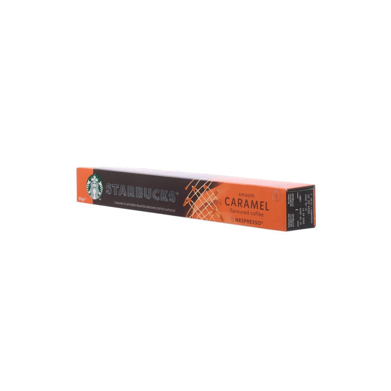 STARBUCKS Coffee Capsules - Smooth Caramel Flavor  (51g)