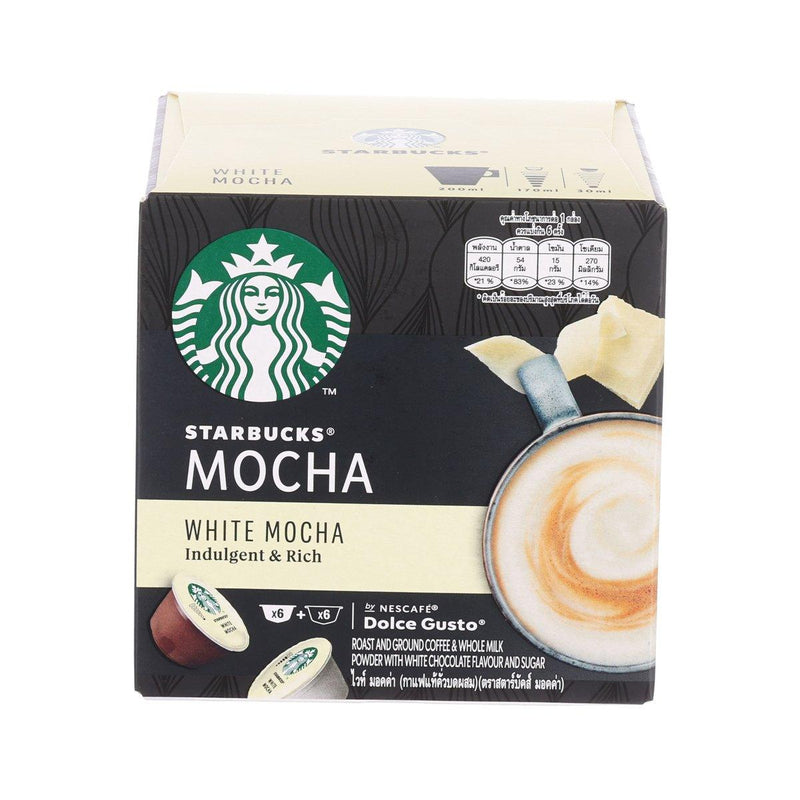 NESCAFE DOLCE GUSTO Starbucks® White Mocha Coffee Capsules  (123g)