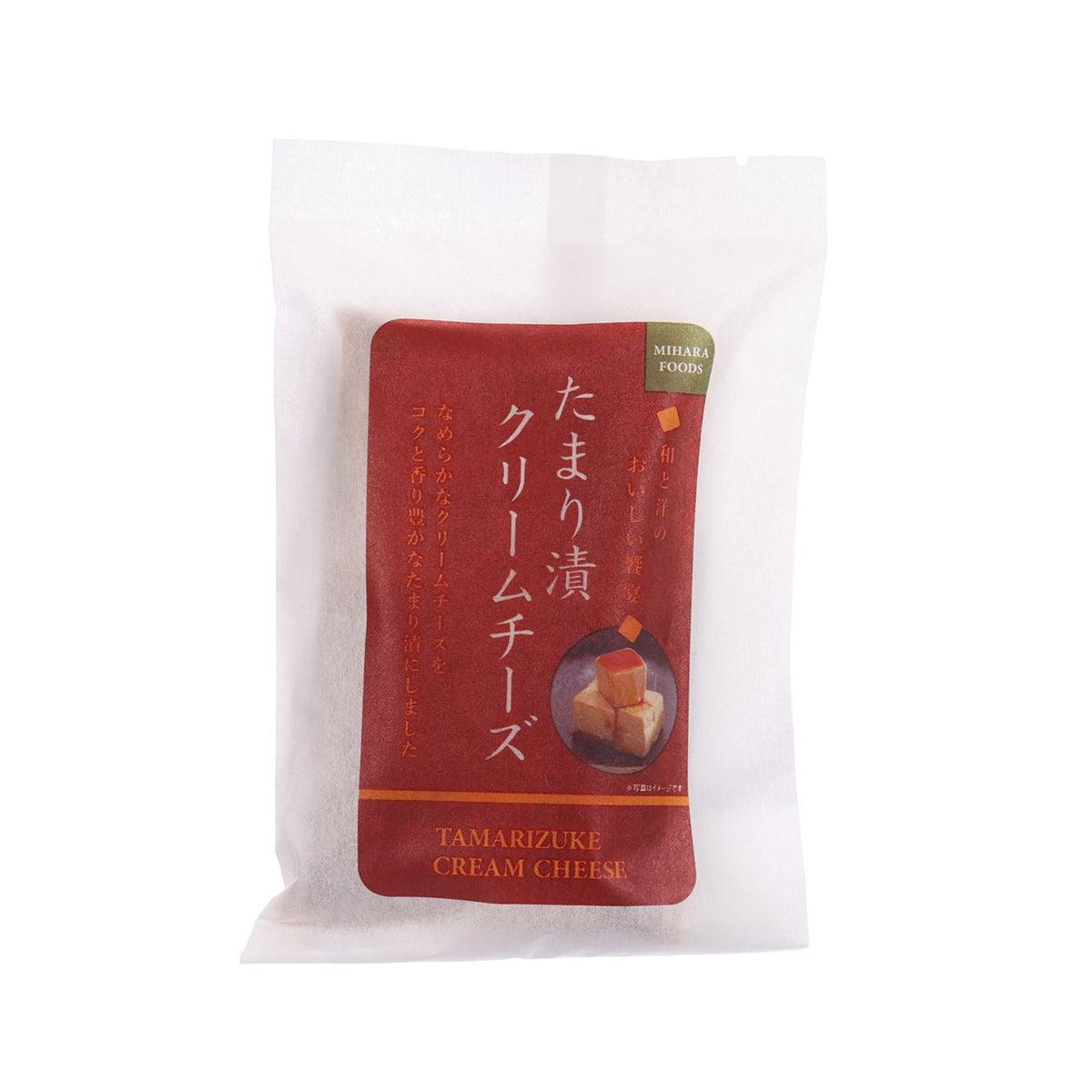 Cream cheese pouch with red front label, tamarizuke flavor, 60 g