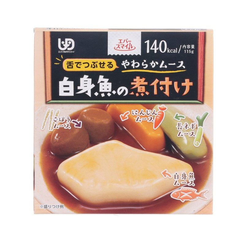 EVER-SMILE Soft Meal (Main Dish) Japanese Style Sauce Boiled White Fish U3  (115g)