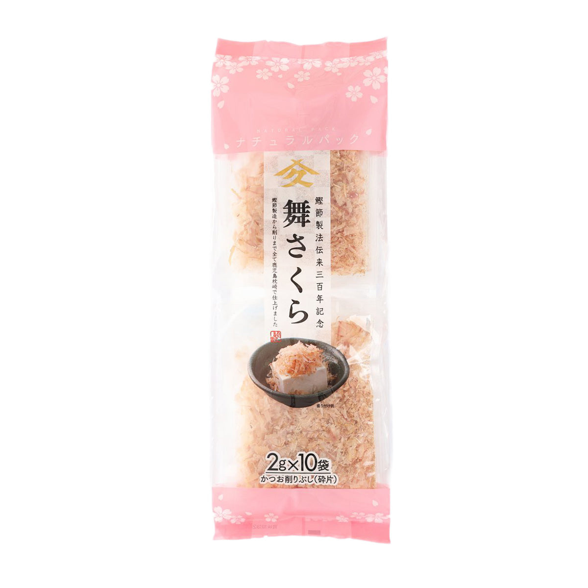 KYUEMON dried shredded bonito fish, pink 20g pouch (2g x 10)