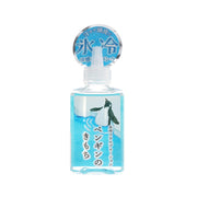 Cool mint ice scalp lotion bottle with clear blue liquid, flip-top cap, 95 g