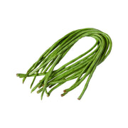 Organic long green beans bundle, fresh green pods