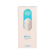 MOMAX ONEPLUG 11-outlet power strip retail box, beige, with device illustration