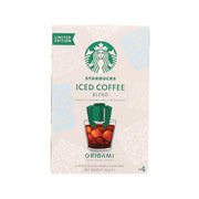 STARBUCKS Origami iced coffee blend pour-over kit, limited edition, 4 packets