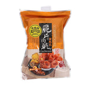 BLACK BRIDGE crispy pork jerky pouch with sweet potato, front view