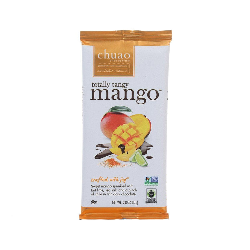 CHUAO CHOCOLATIER Dark Chocolate Bar - Totally Tangy Mango™  (80g)