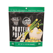 Sour cream & onion protein puffs snack pouch, 60g