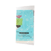 CREATIVE CONVERTING Christmas paper table cover, blue with presents and snowflakes