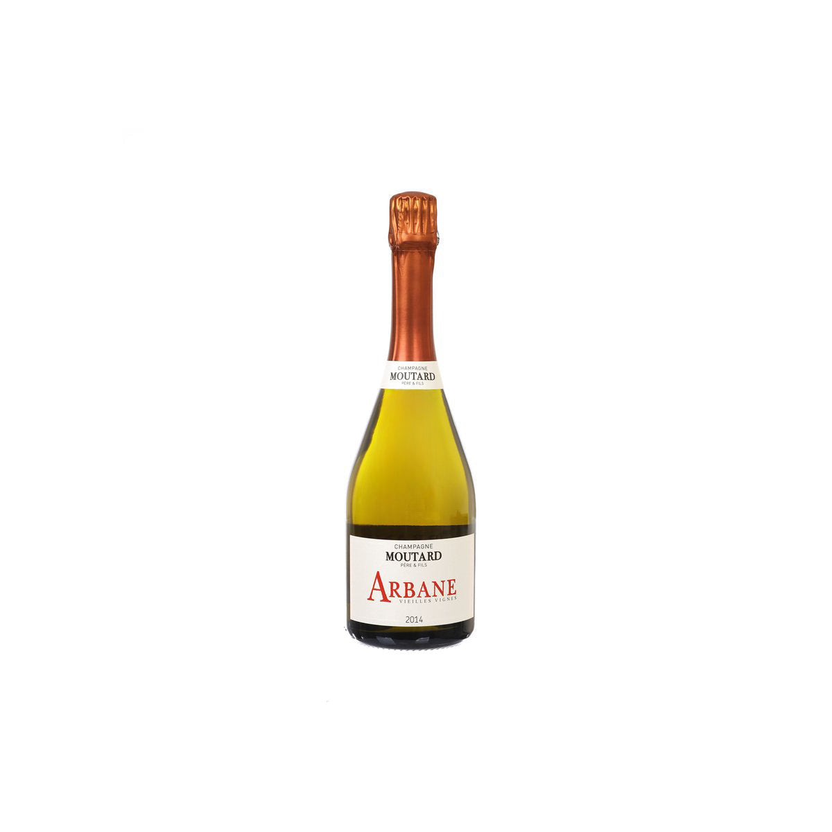MOUTARD Arbane Brut Nature sparkling wine bottle