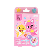 PINKFONG Baby Shark kids circle bandages, 16-pack blister with pink character graphics