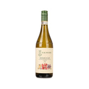 G D VAJRA Moscato d'Asti wine bottle with green cap and front floral label