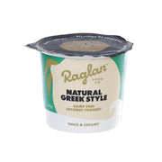 RAGLAN natural Greek-style dairy-free coconut yoghurt cup, 150g, thick & creamy