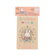DIY wooden ball decoration kit with Miffy in Merry Christmas theme, in retail pack