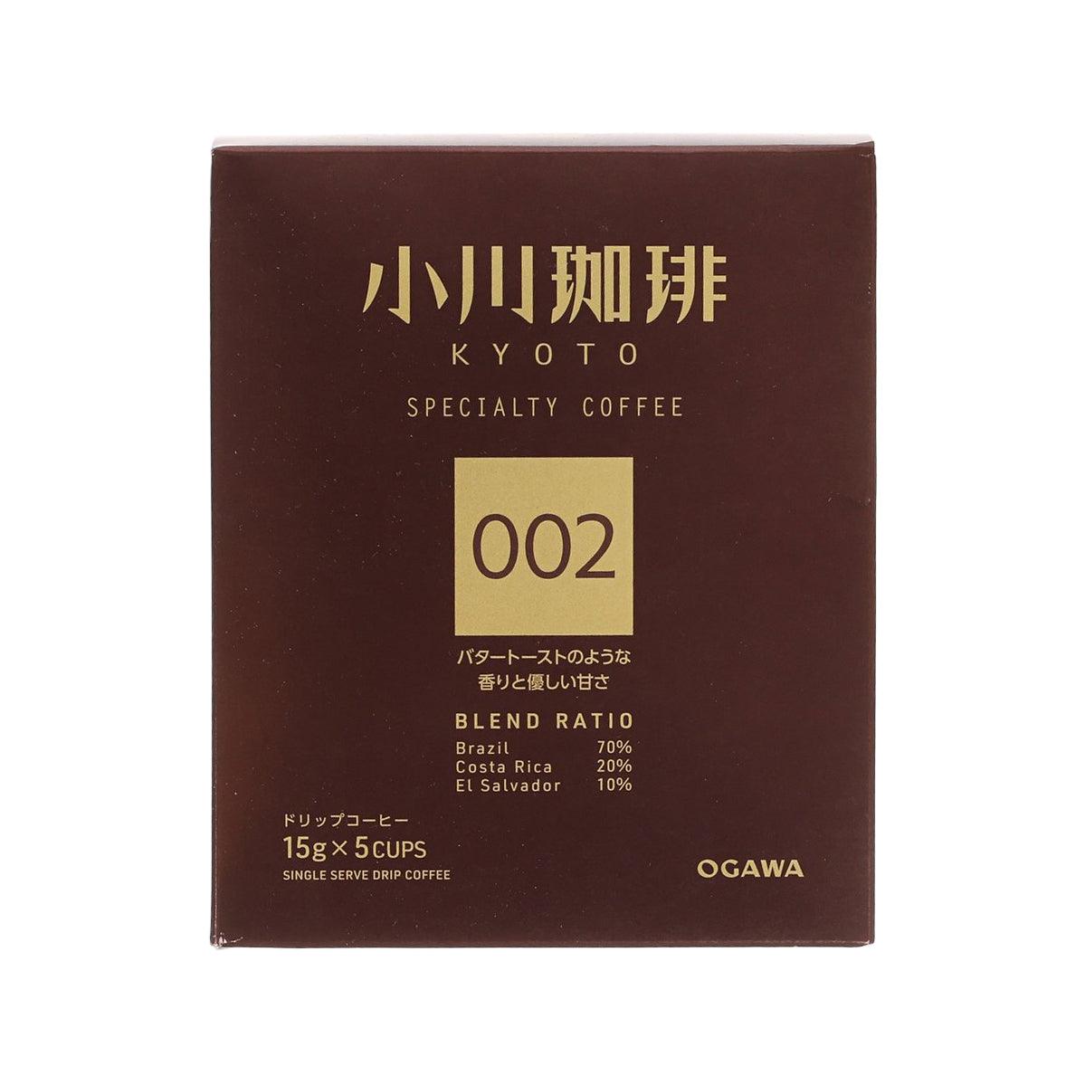 OGAWA COFFEE Kyoto specialty coffee blend box, 002 drip coffee